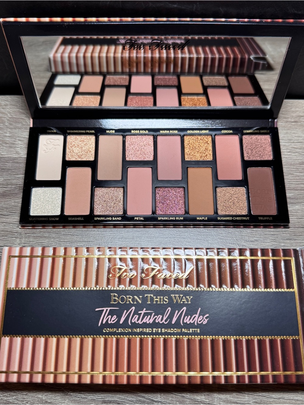 Too Faced Born This Way The Natural Nudes Eyeshadow Palette NIB